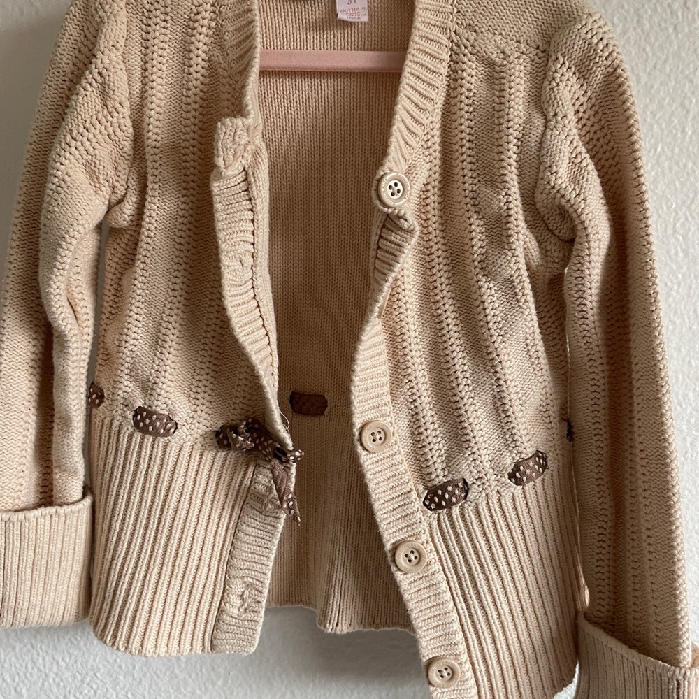 Crocheted sweater